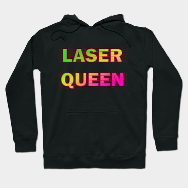 Laser queen Hoodie by ElisDesigns